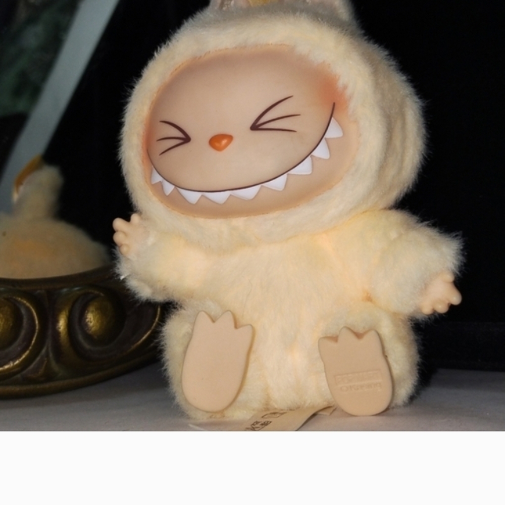 Labolaboo Pop-Cute Furry Yellow Plush Toy